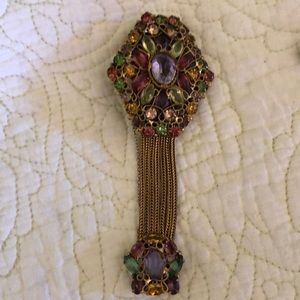 Vintage looking jeweled bracelet